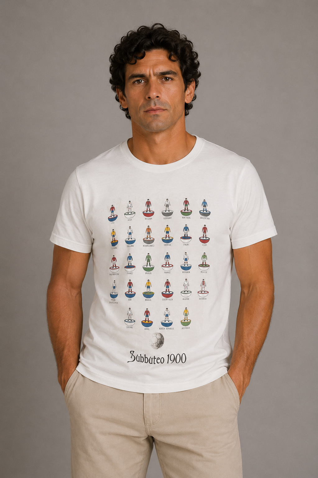 Homeward t-shirt stampa calcio