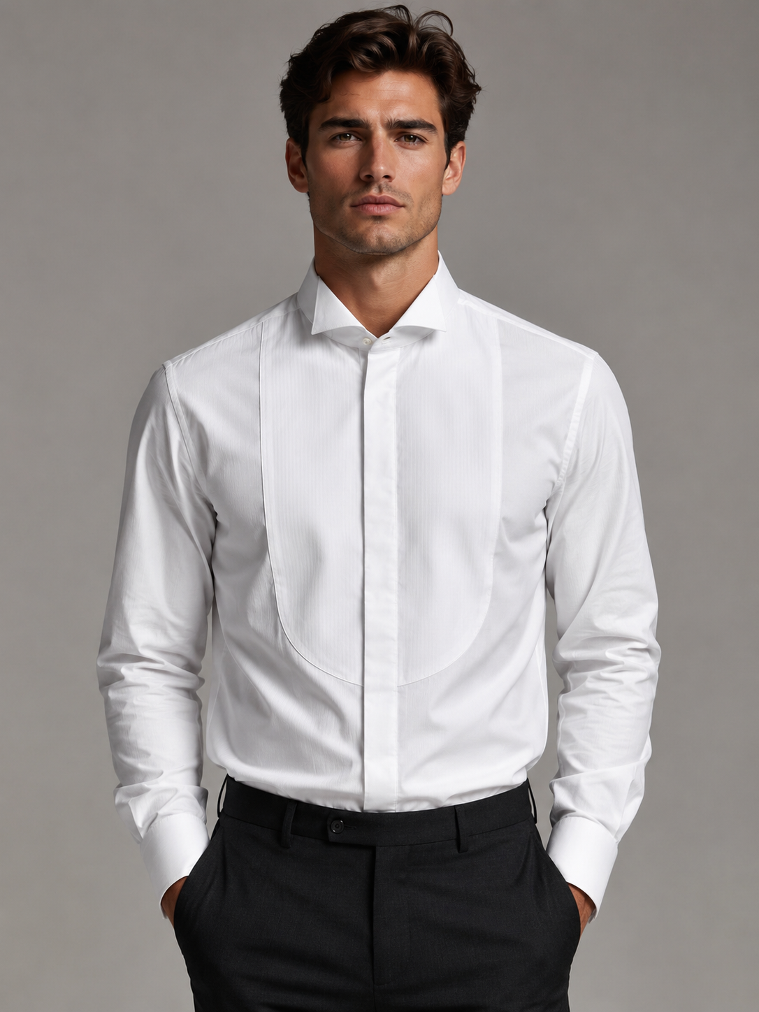 Giglio Milano camicia diplomatica con Pettorina