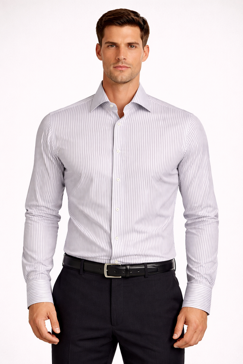 Giglio Milano CAMICIA tessuto tecnico RIGATA