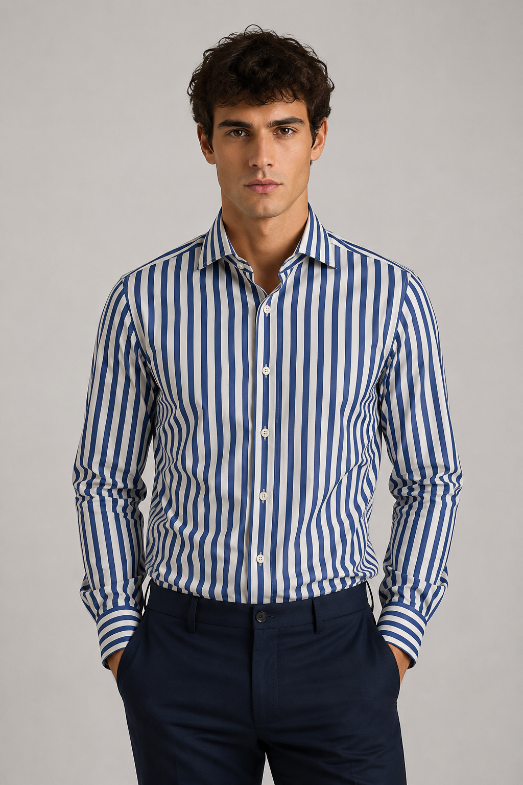 Giglio Milano Camicia a rigo largo
