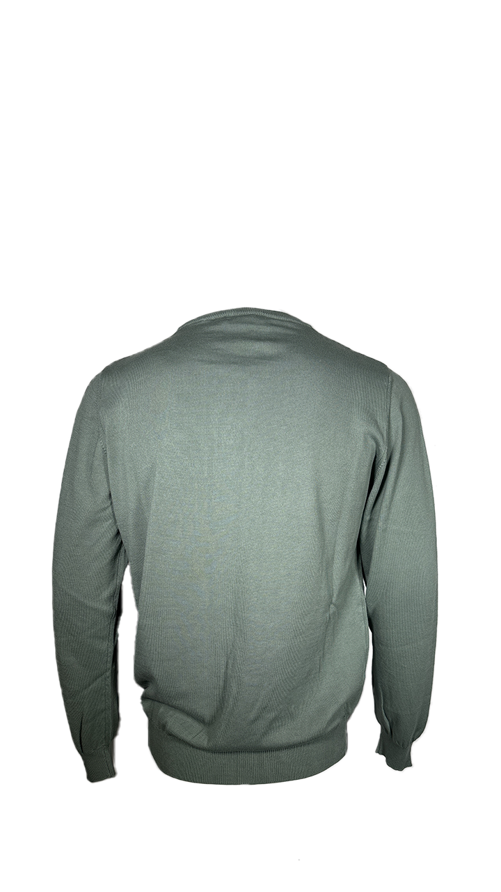 Planet Grid Girocollo in Cotone