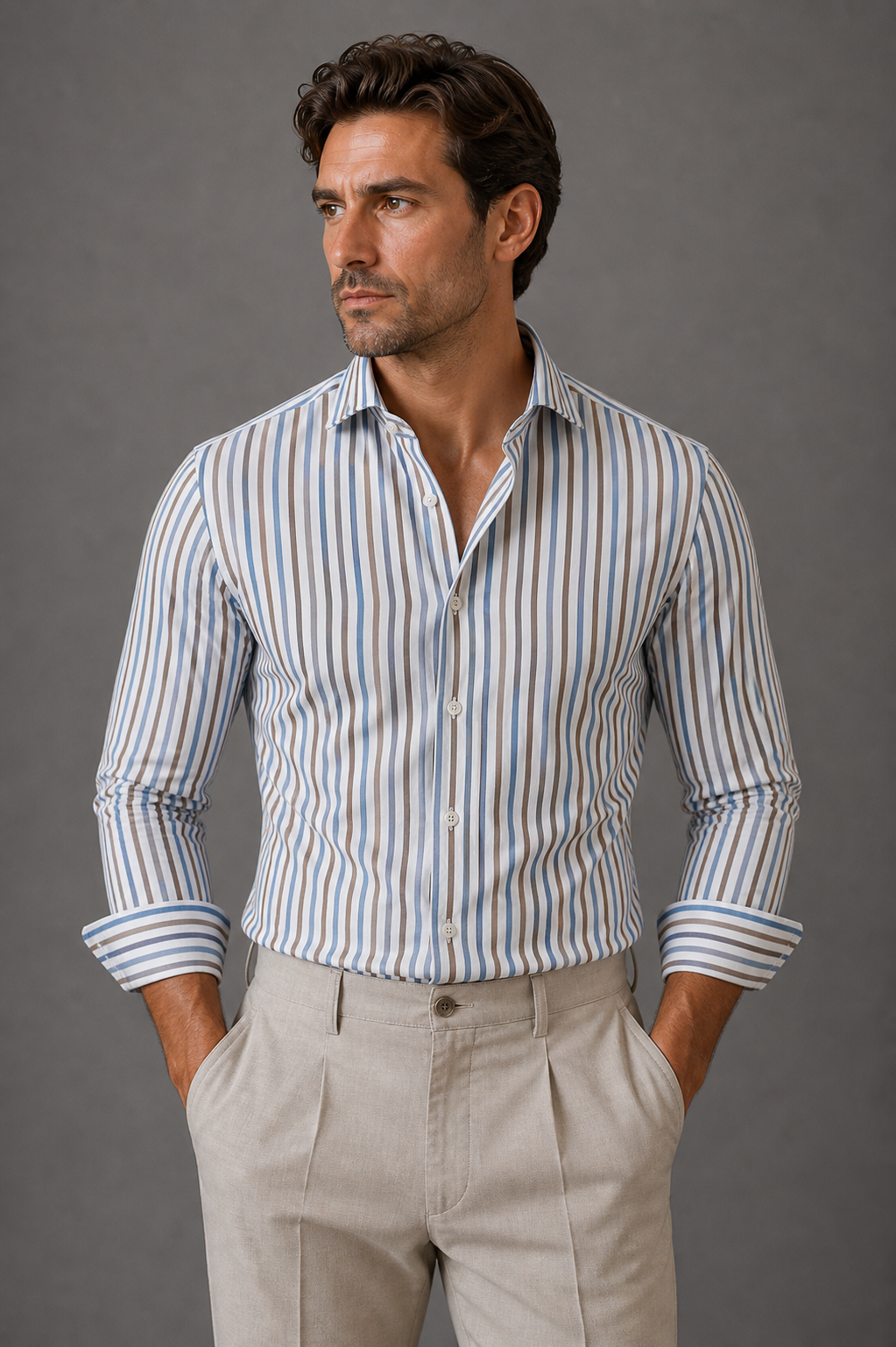 Giglio Milano Camicia in Misto Cotone