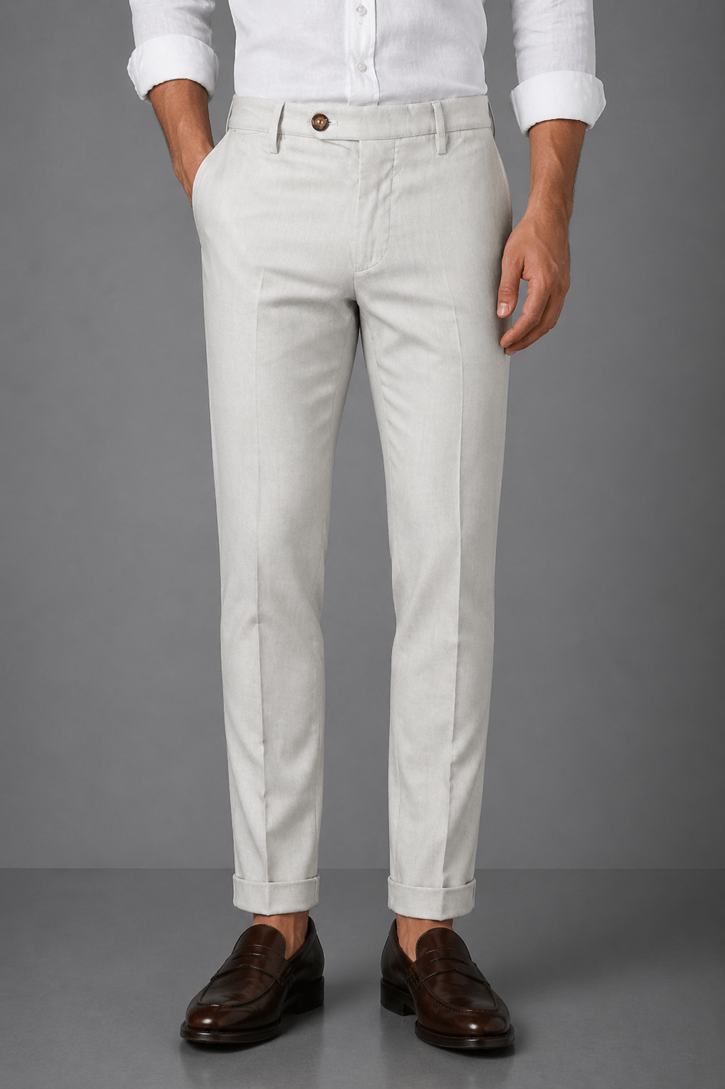 OUR FLAY Pantalone Misto Lino