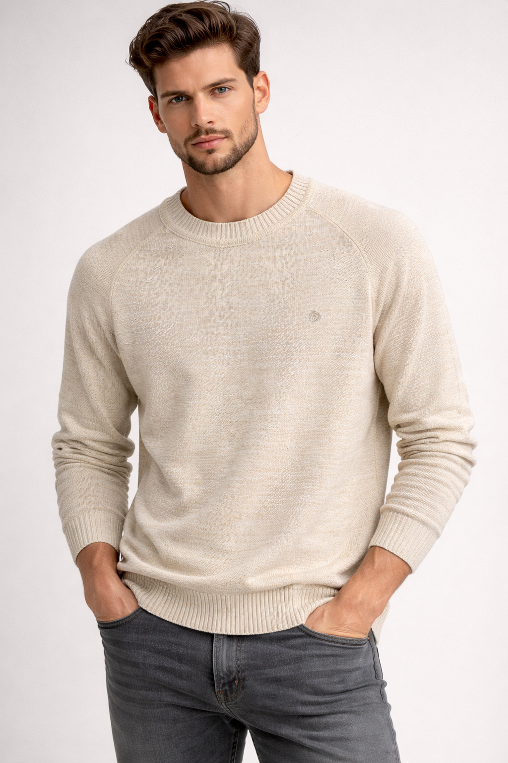 Telacruda girocollo SWEATSHIRT RAGLAN