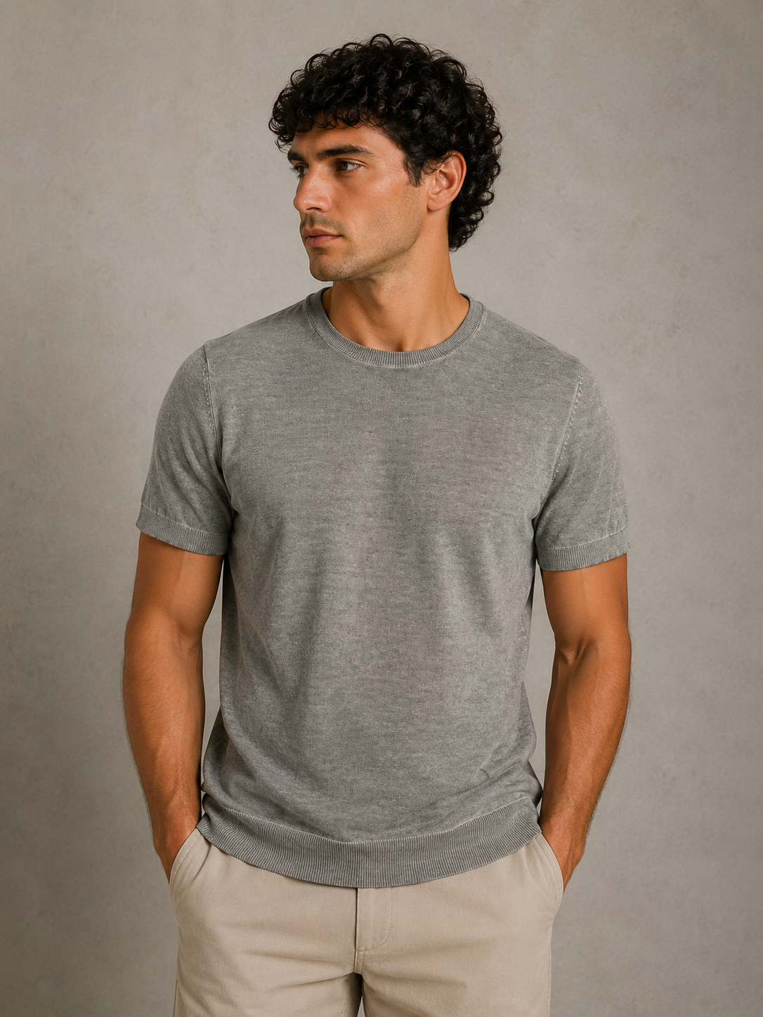 Planet Grid T-shirt Tinto Capo
