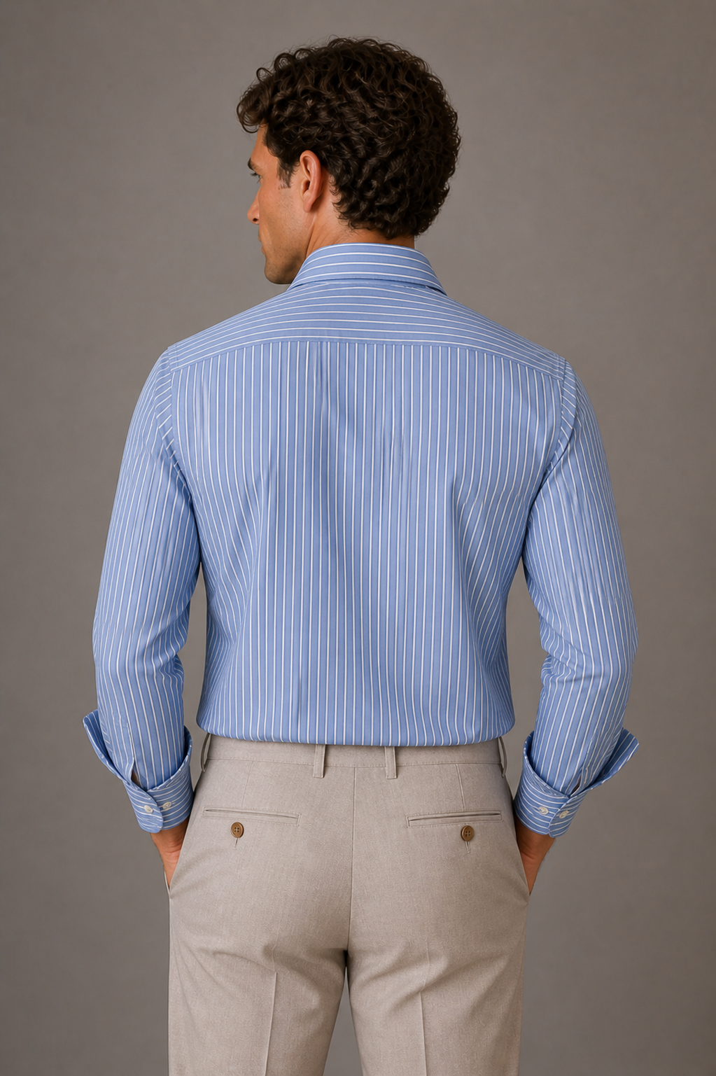 Giglio Milano Camicia Fondo Azzurro