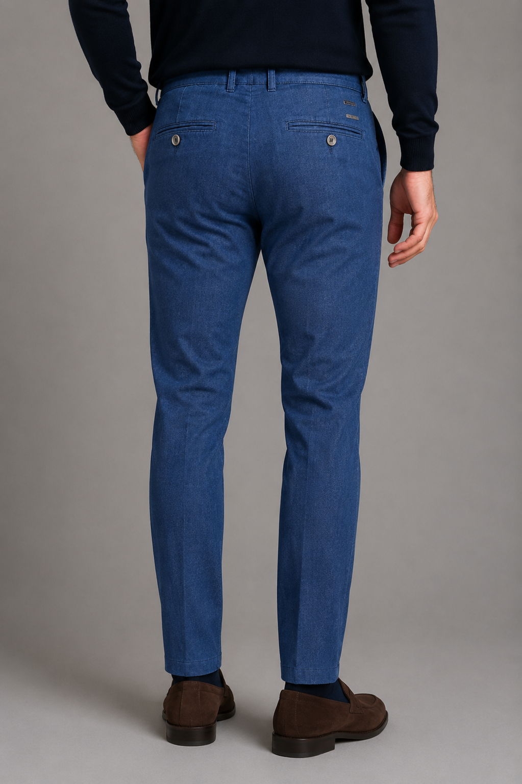 Teleria Zed Pantalone Effetto Jeans