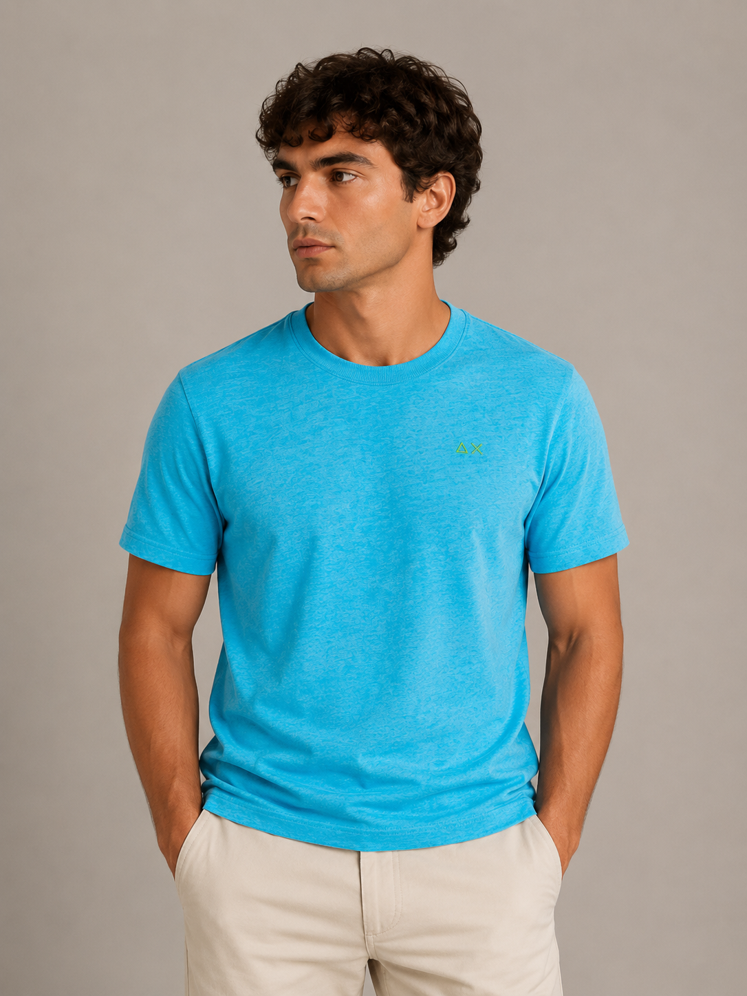 Sun68 T-SHIRT SPECIAL DYED