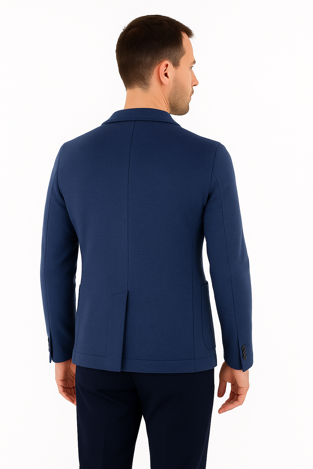 OVER D Giacca Taglio vivo