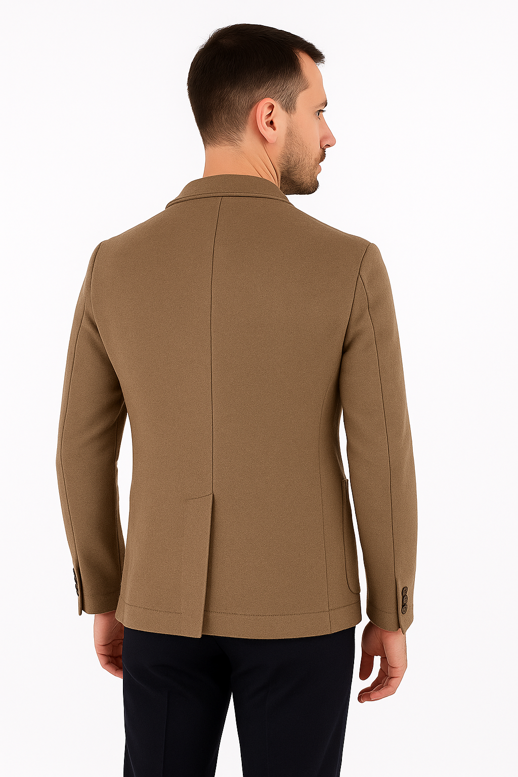 OVER D Giacca Taglio vivo