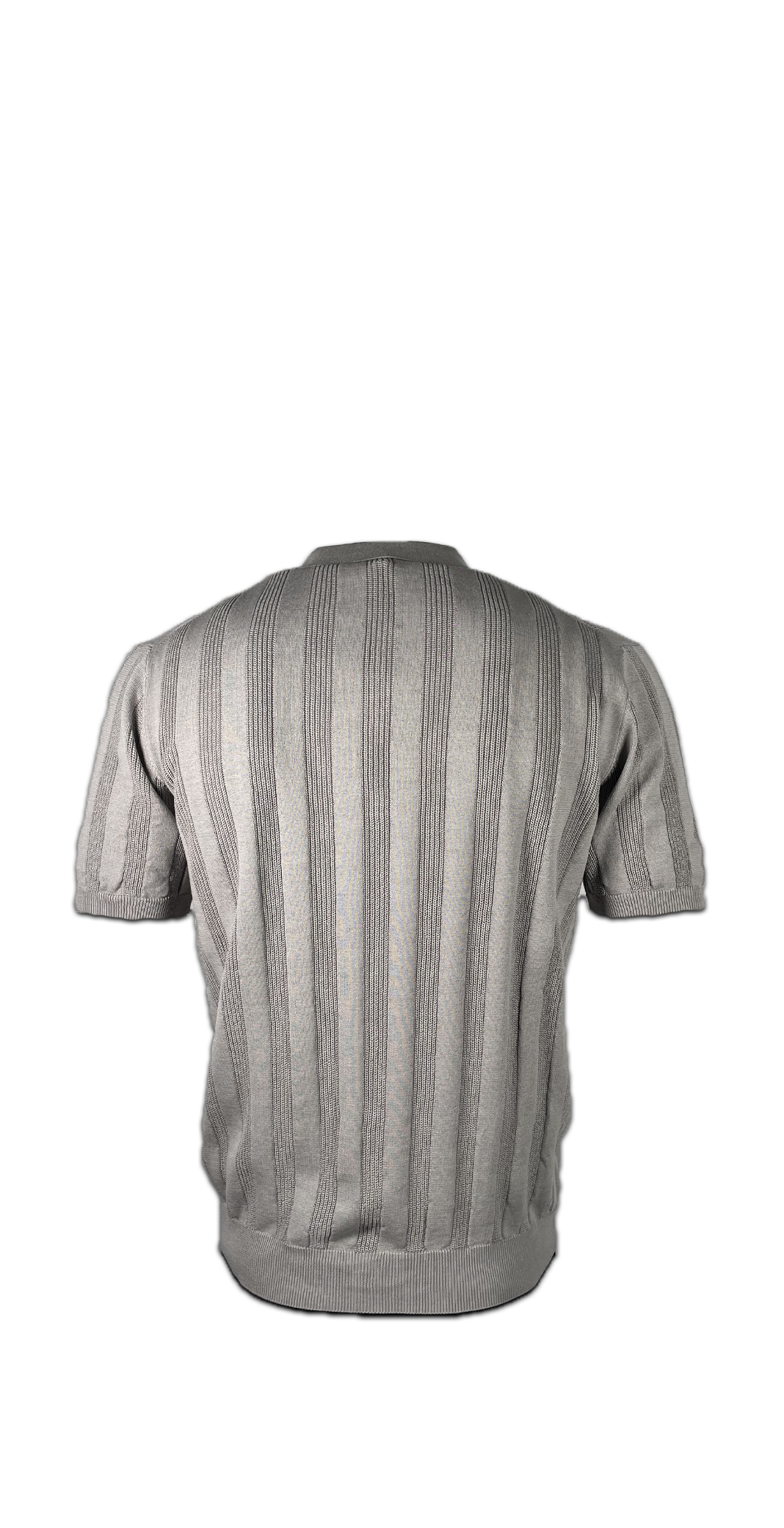 Post Scriptum Polo a righe colore su colore
