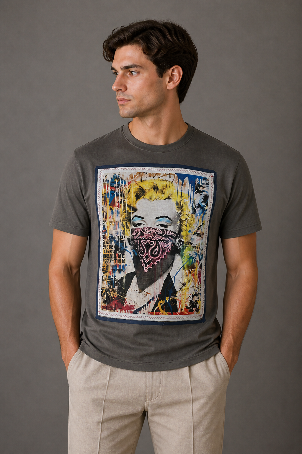 BOB T-shirt stampata