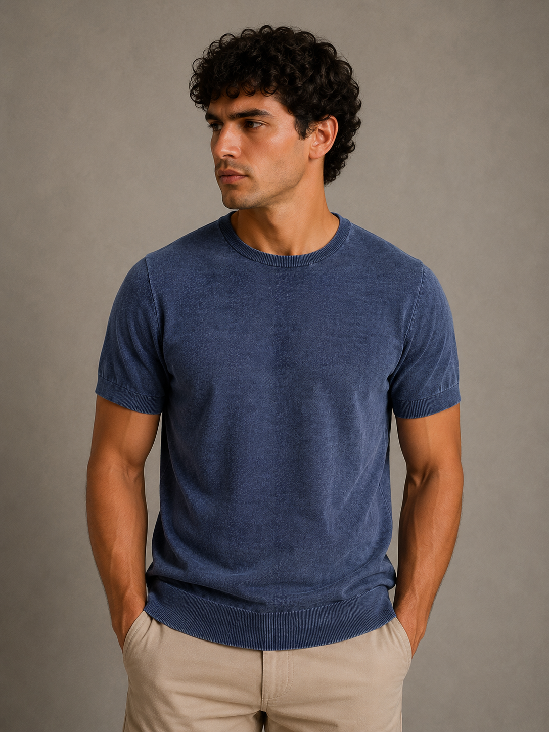 Planet Grid T-shirt Tinto Capo