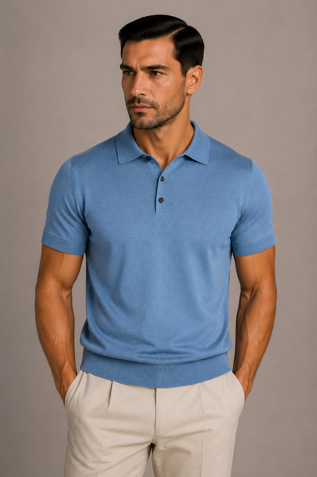 MASQ Polo monocolore