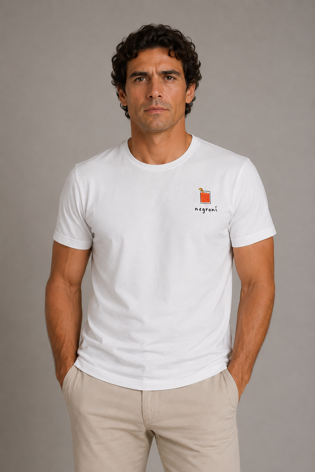 Homeward T-Shirt con ricamo sul petto