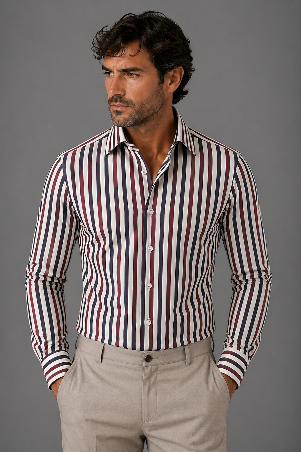 Giglio Milano Camicia bi-colore