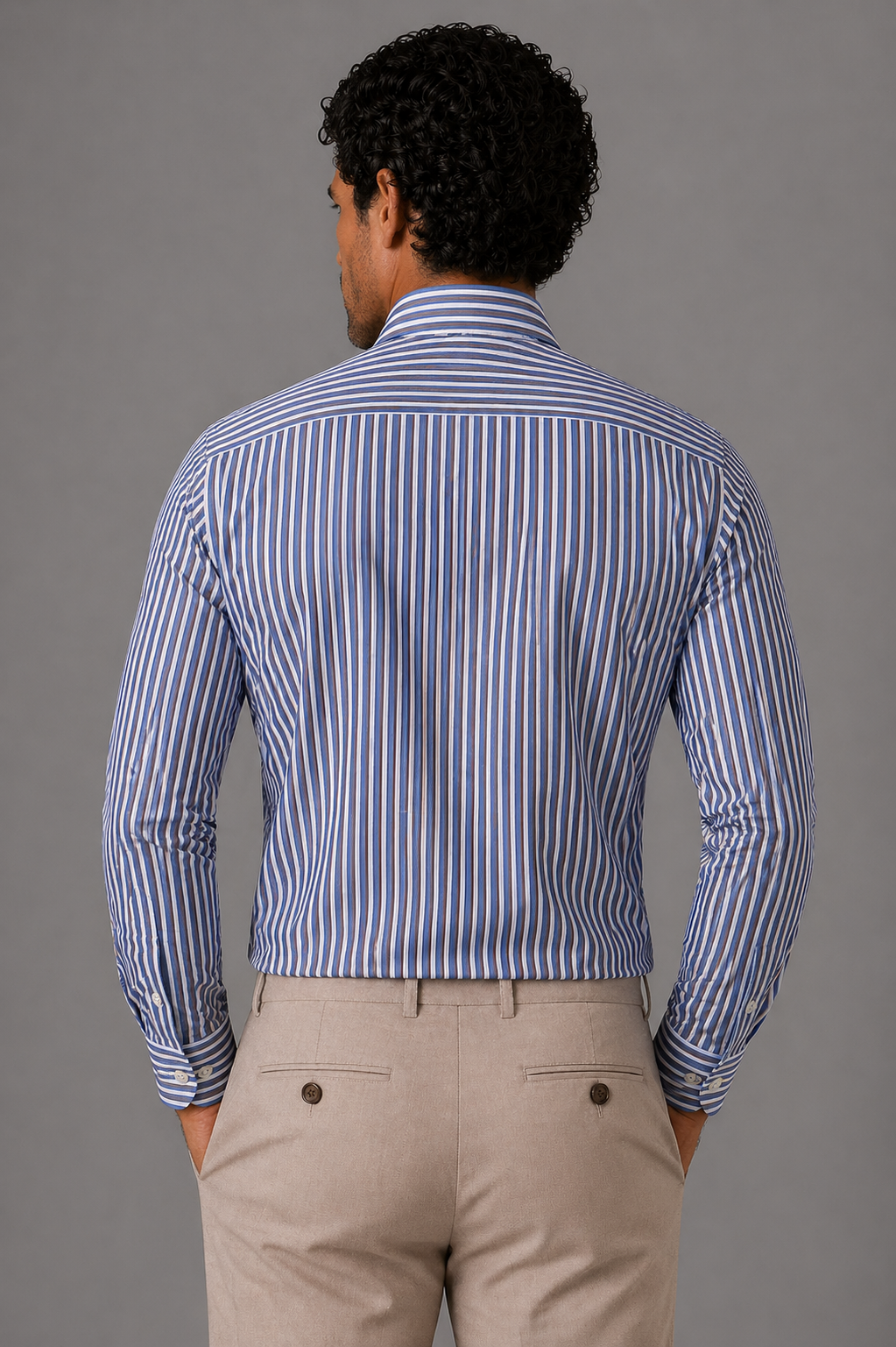 Giglio Milano Camicia con righi colorati