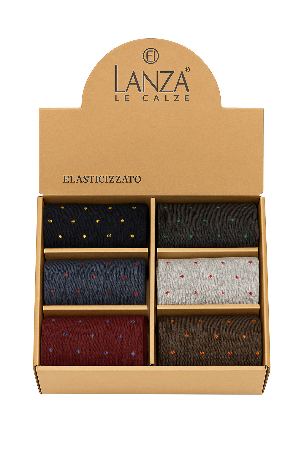 LANZA calze fantasia quadrifoglio