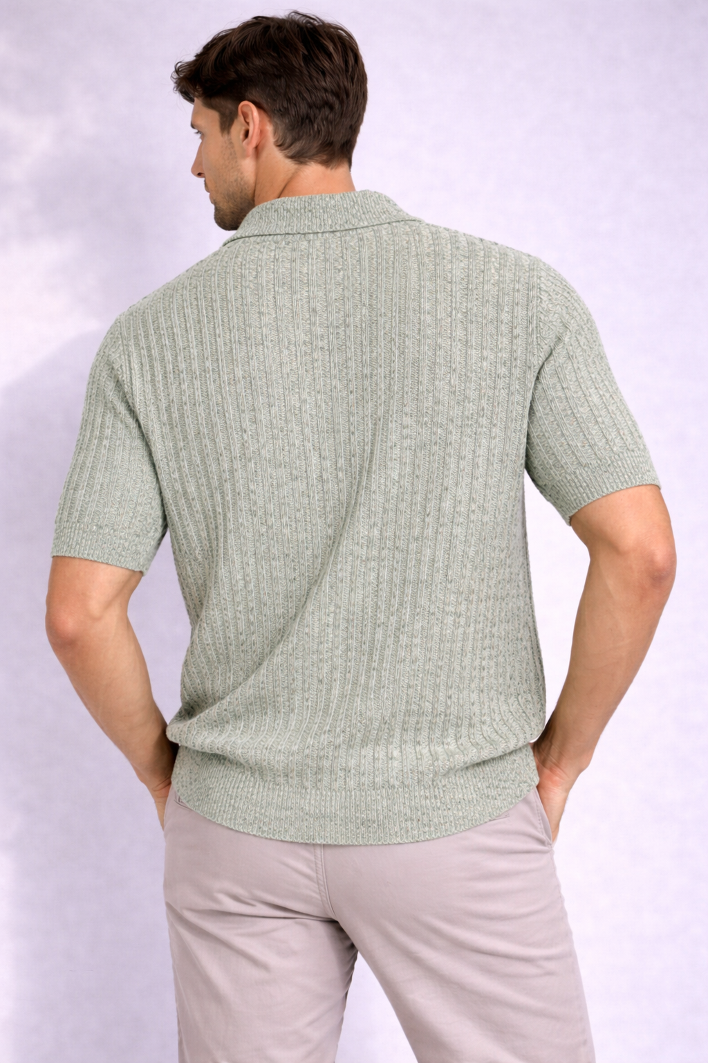 MASQ Cardigan filato mélange