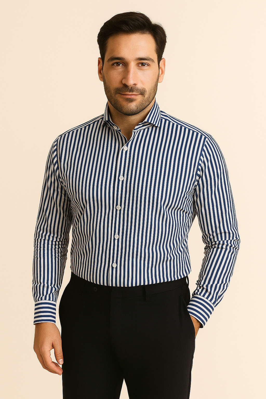 ALESSANDRO LAMURA Camicia rigata