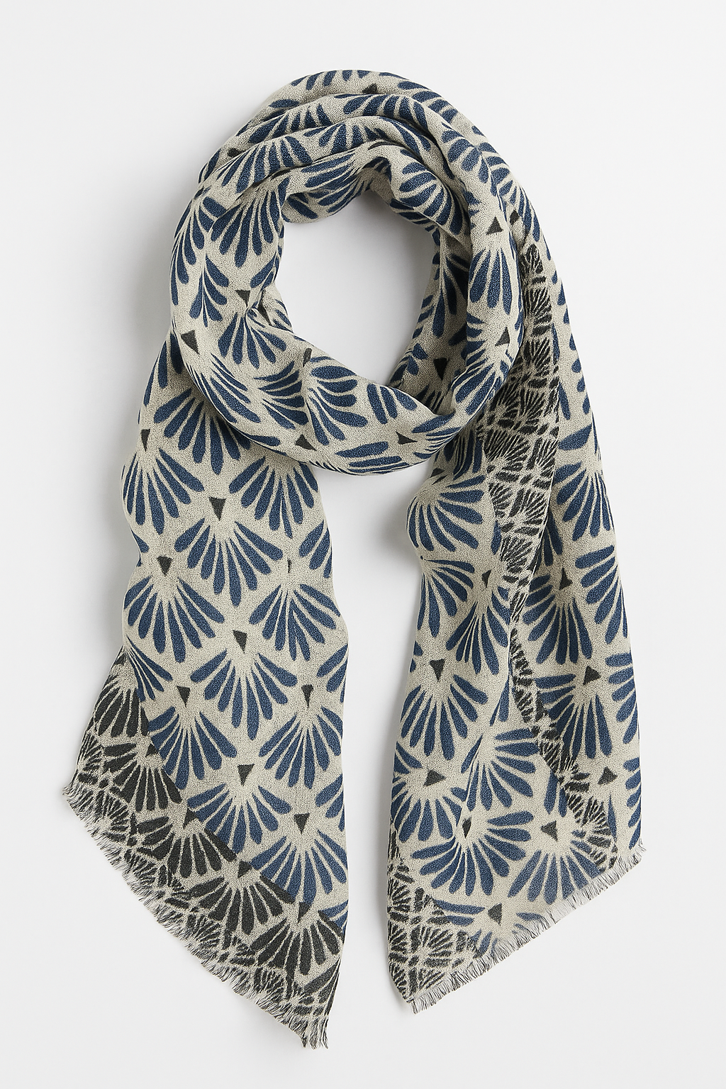 Giglio Milano sciarpa Fantasia Geometrica