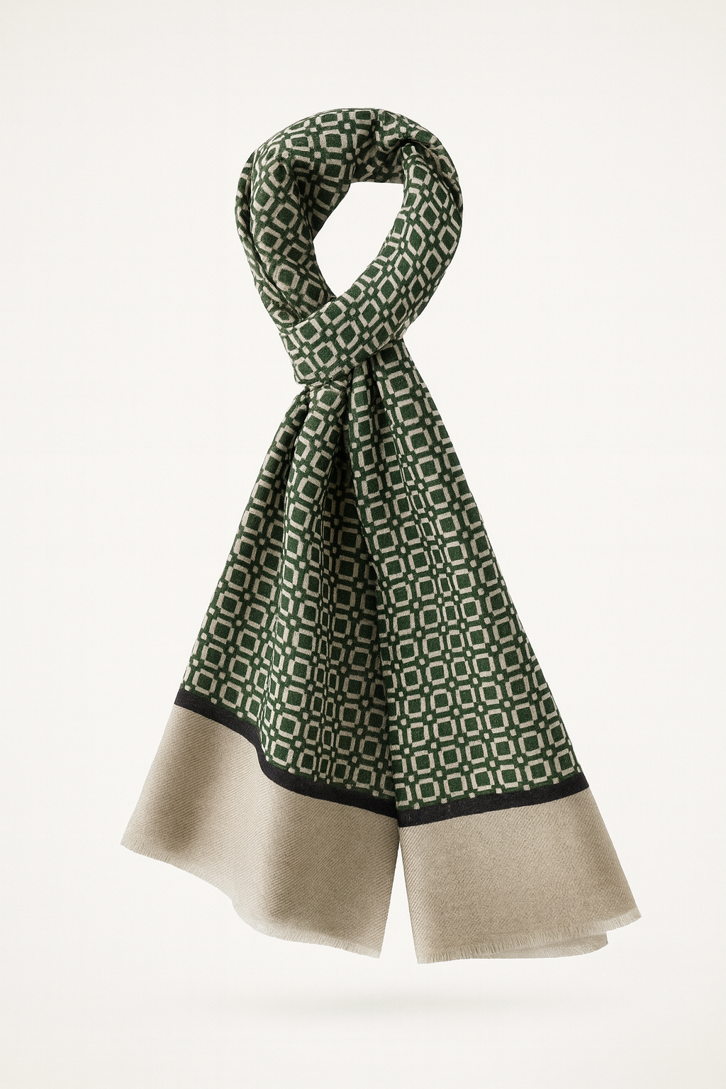 Giglio Milano sciarpa Fantasia Geometrica