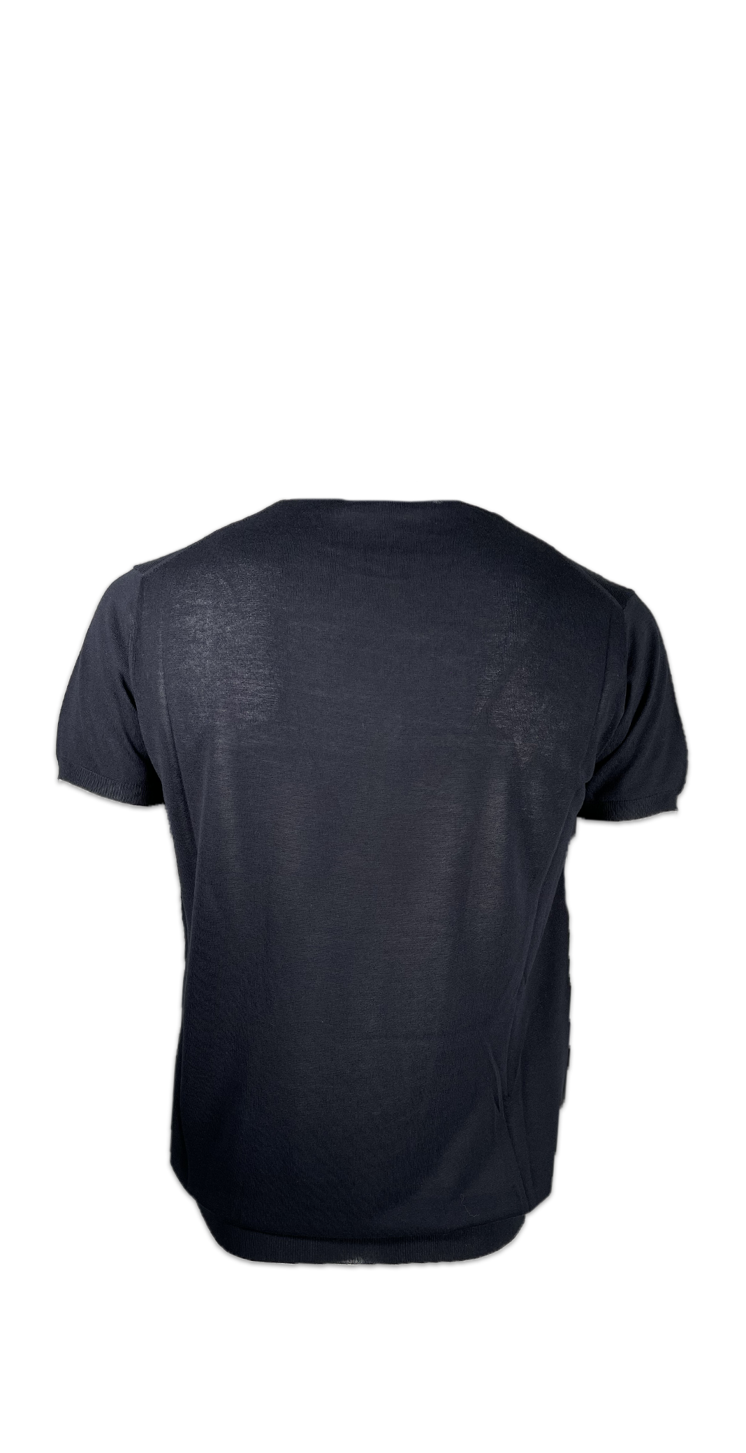 Blu Cashmere T-shirt monocolore