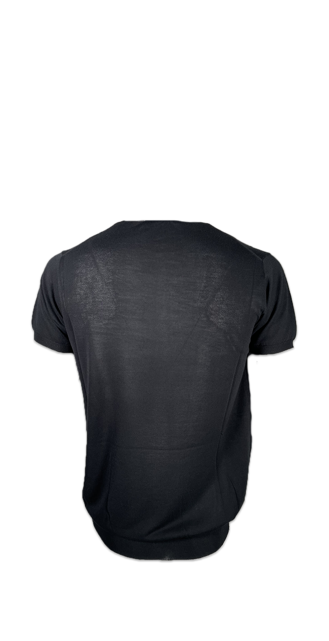 Blu Cashmere T-shirt monocolore