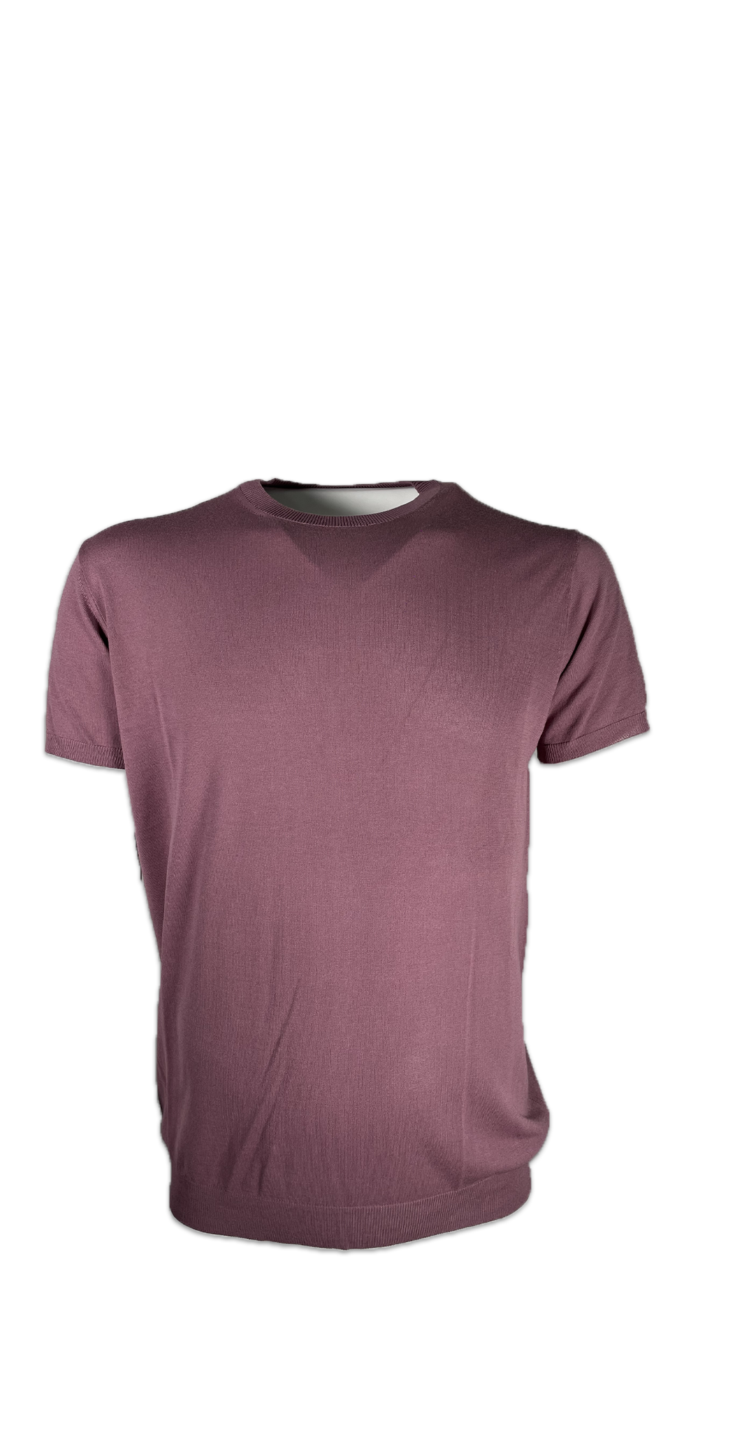 Blu Cashmere T-shirt monocolore