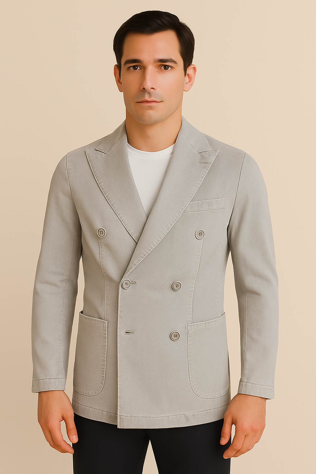 Giglio Milano Doppio Petto Effetto Lavato