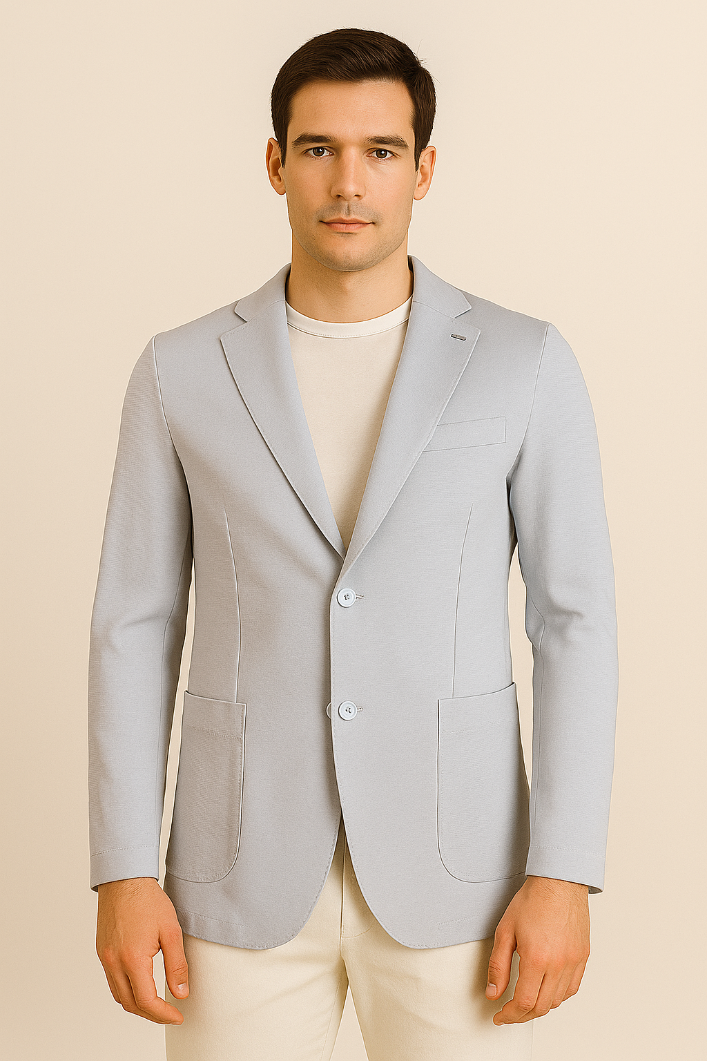 Giglio Milano Monopetto Tessuto Operato