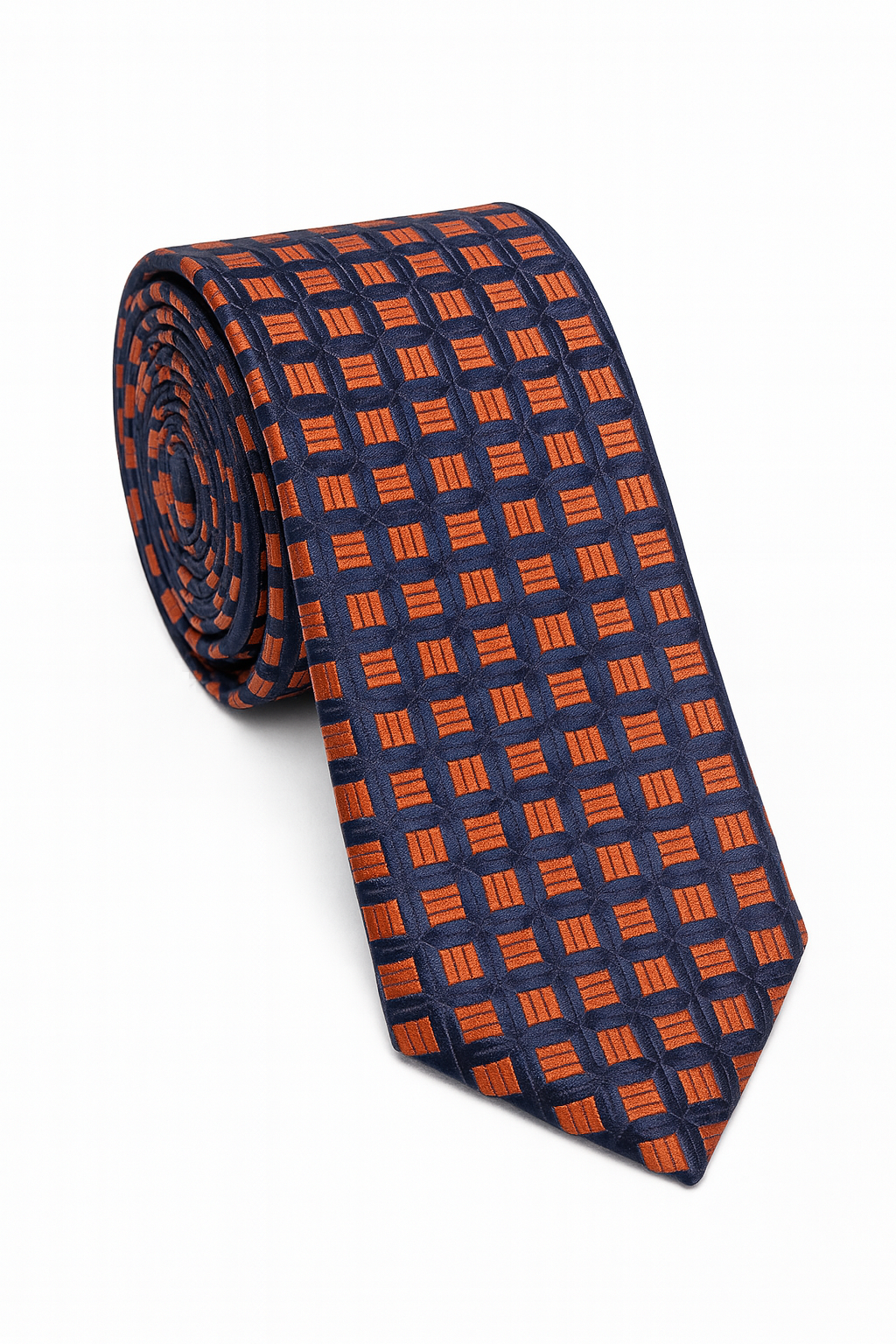 Giglio Milano cravatta fantasia geometrica quadri