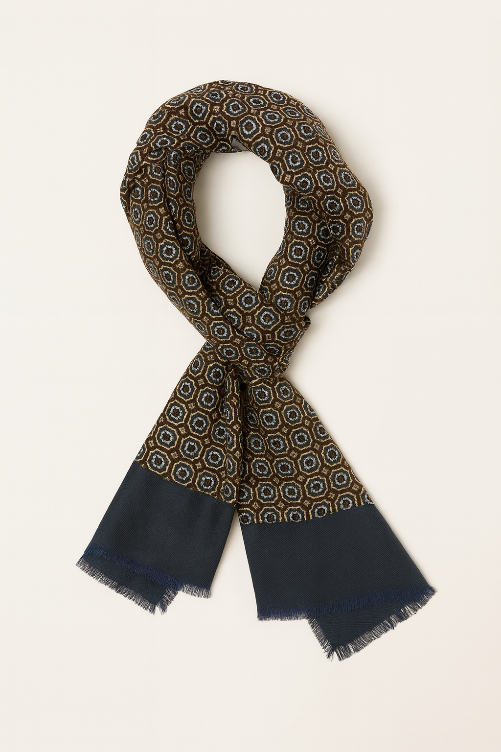 Giglio Milano sciarpa fantasia geometrica