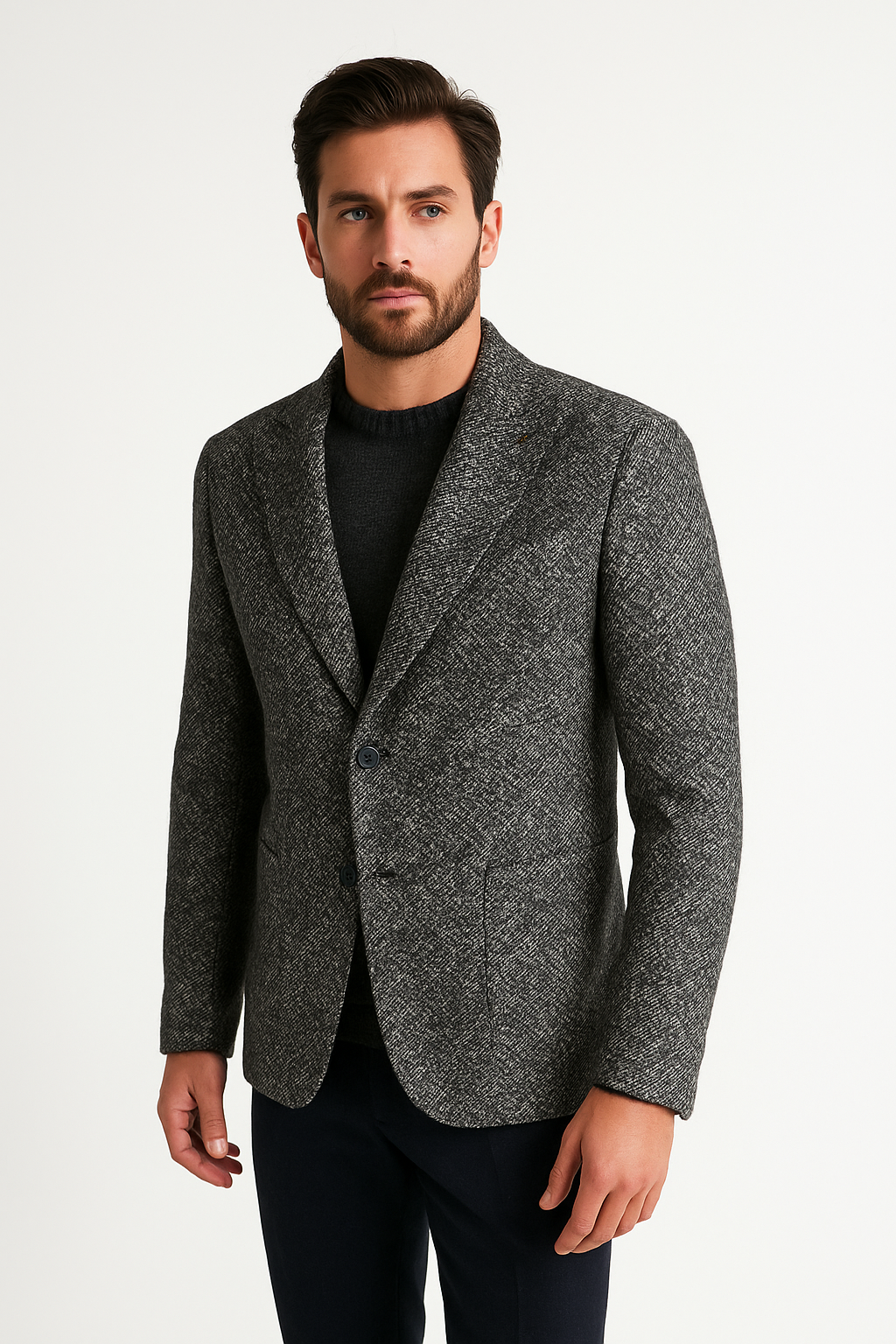 HAVANA Giacca trama a righe multicolore