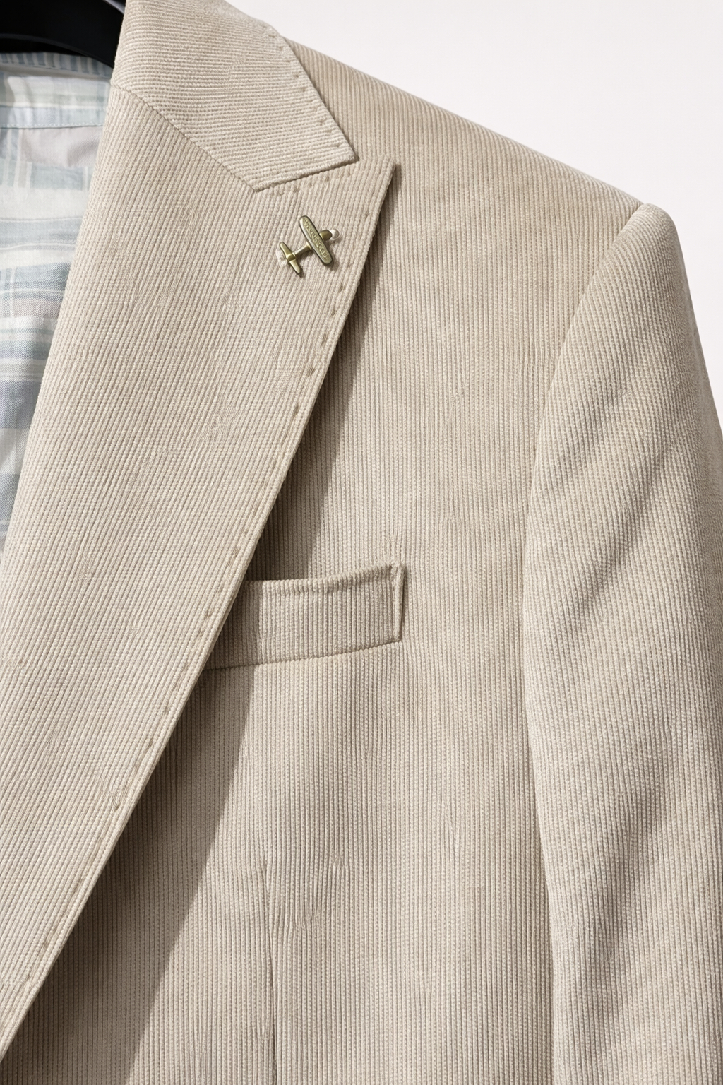 HAVANA abito in velluto a coste strette