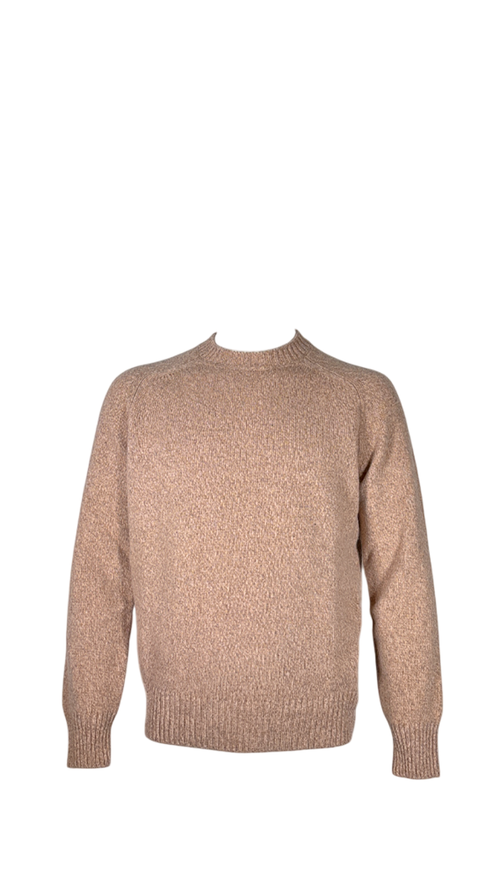 MASQ Maglione in lana effetto mélange