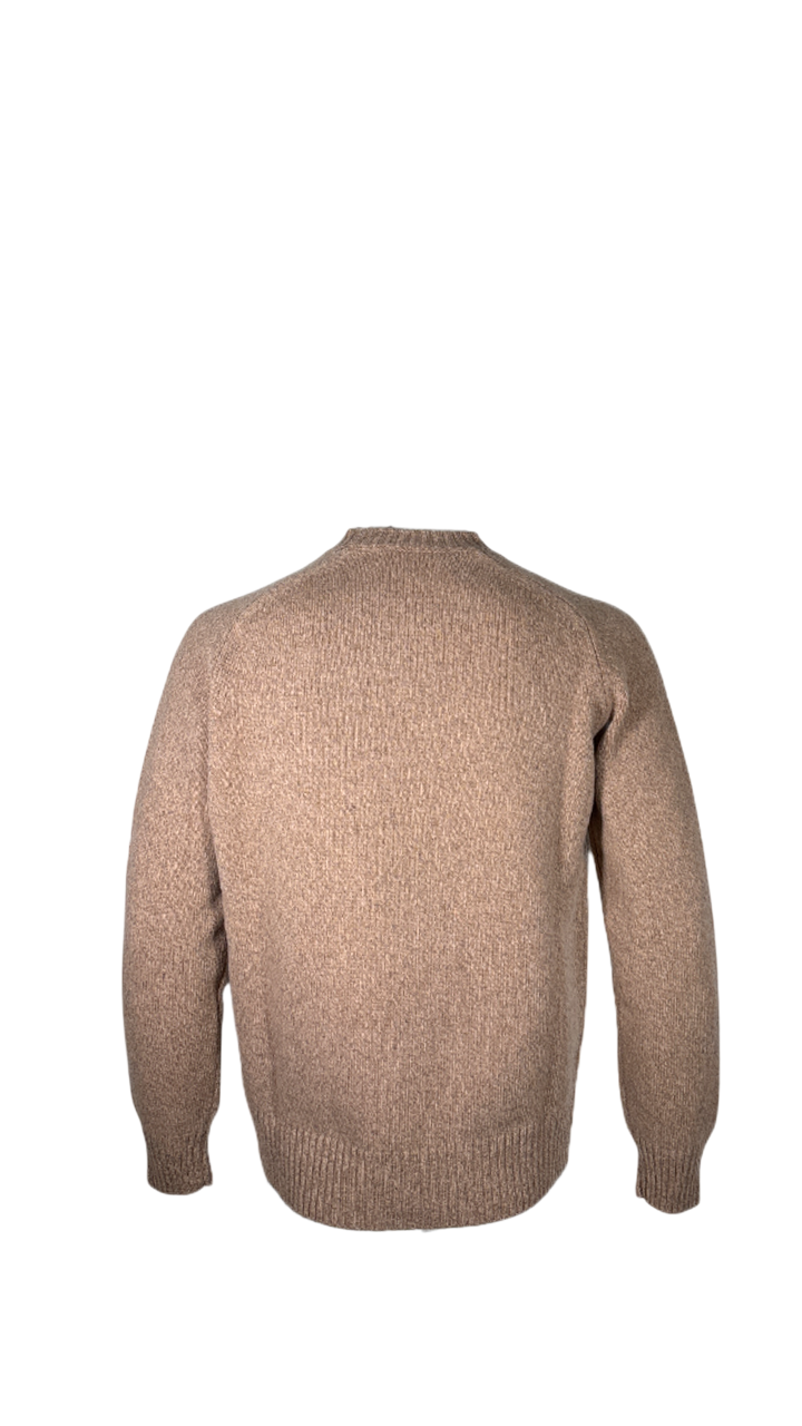 MASQ Maglione in lana effetto mélange