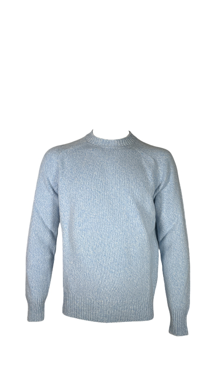 MASQ Maglione in lana effetto mélange
