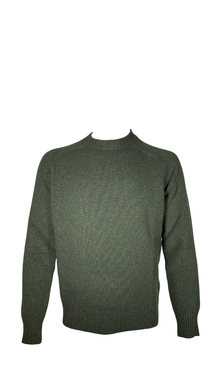 MASQ Maglione in lana effetto mélange