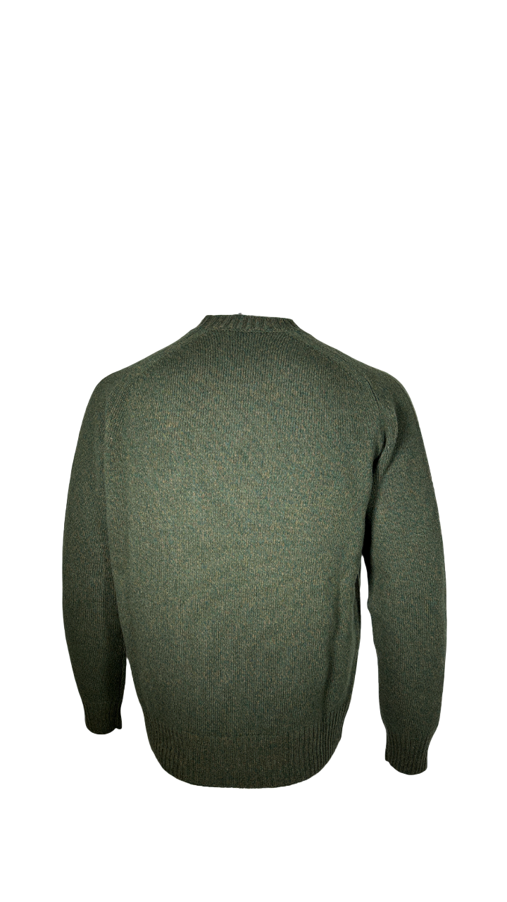 MASQ Maglione in lana effetto mélange