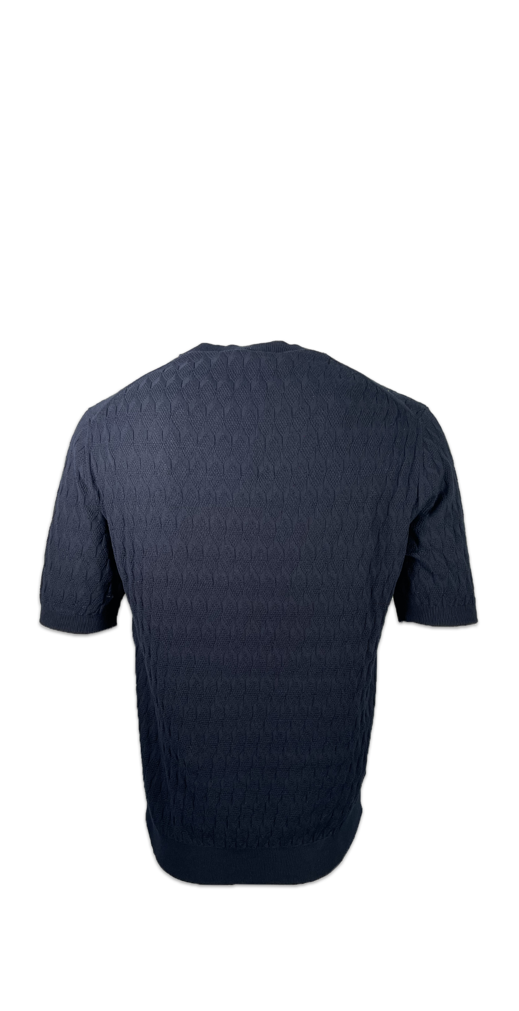 MASQ T-shirt con trama operata