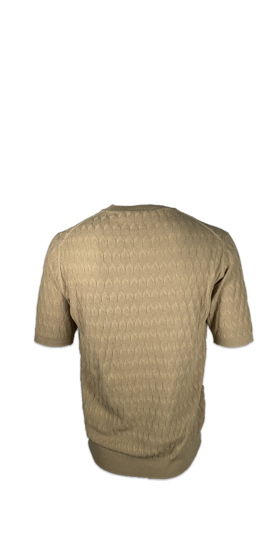 MASQ T-shirt con trama operata