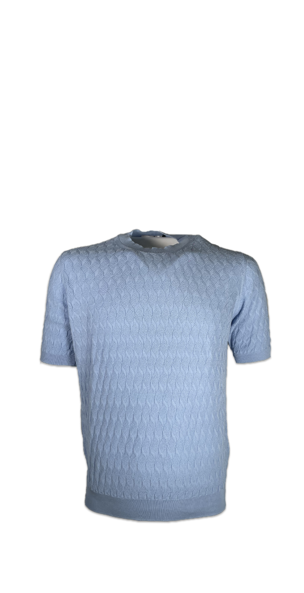 MASQ T-shirt con trama operata