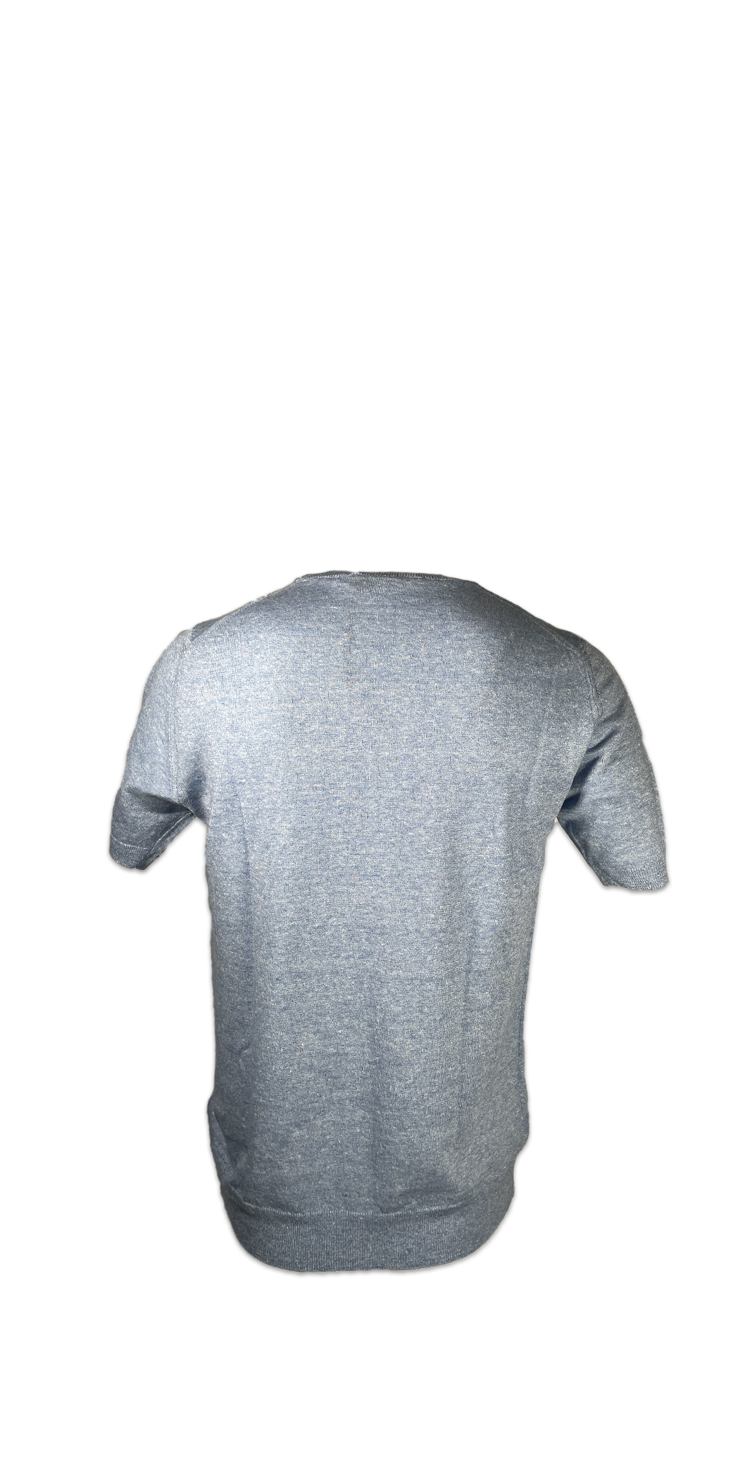 MASQ T-shirt in Misto Lino Monocromo