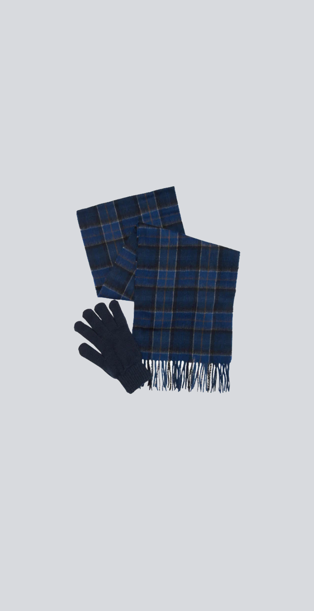 Barbour Sciarpa e guanti Tartan