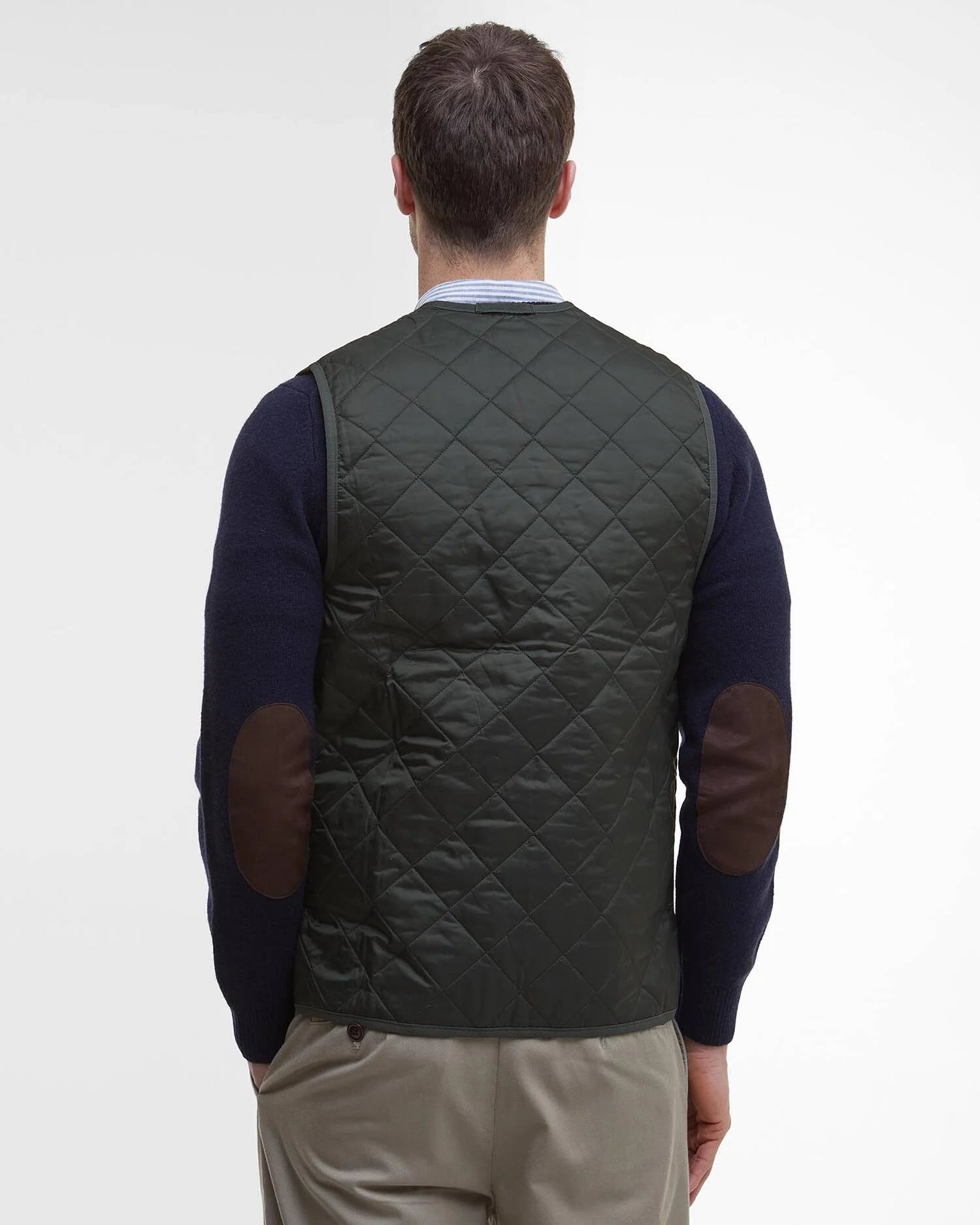 Barbour Gilet trapuntato/fodera con zip