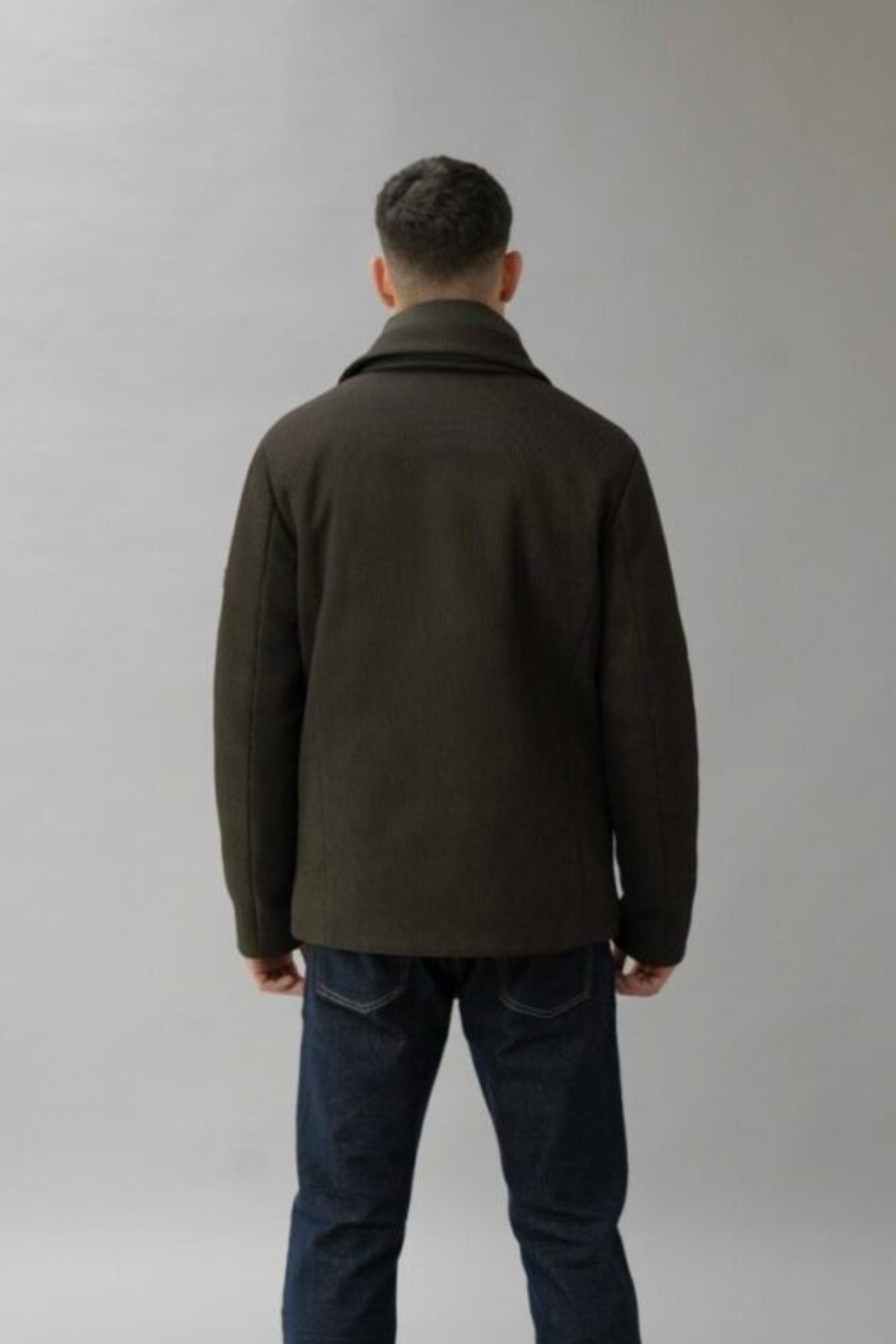 RIUNIK QUINCEY Cappotto doppio petto con gilet removibile