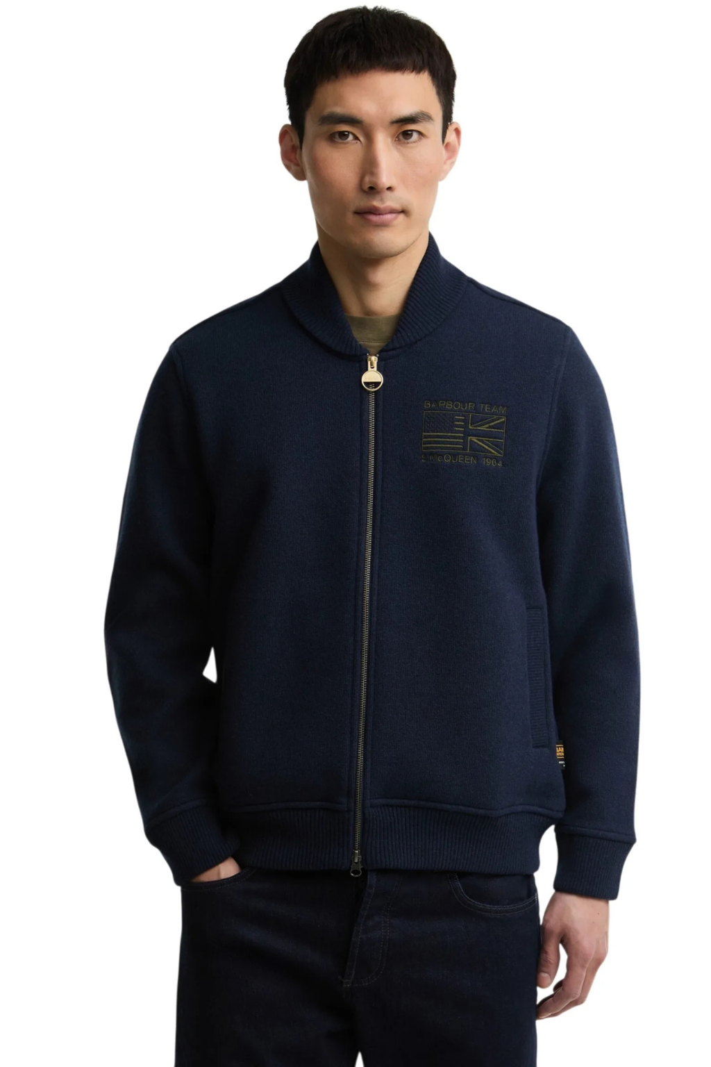 Barbour International Steve McQueen Mack Cardigan