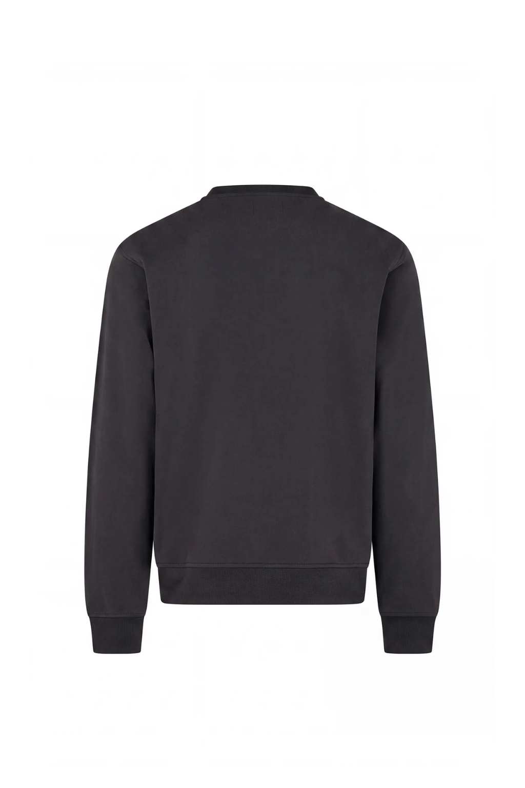 aquascutum Check shoulder crewneck fleece