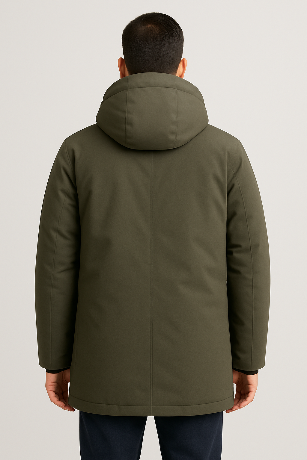 Piquadro Giaccone uomo impermeabile in tessuto traspirante